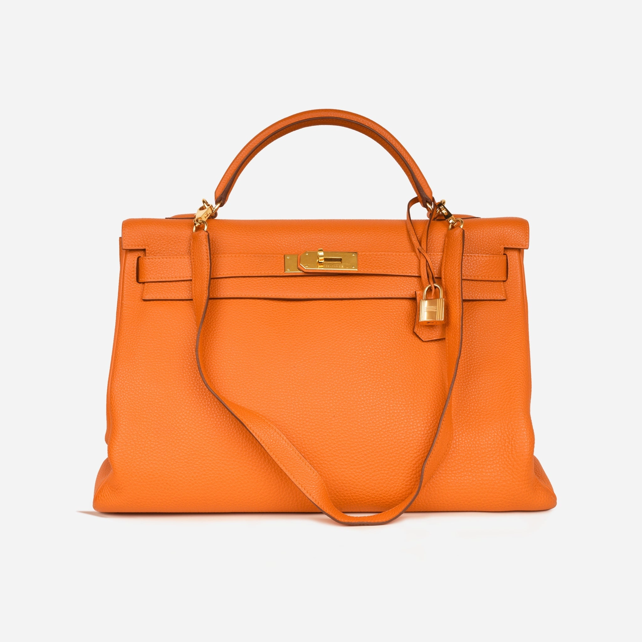 Herms Kelly 40 - Orange Togo