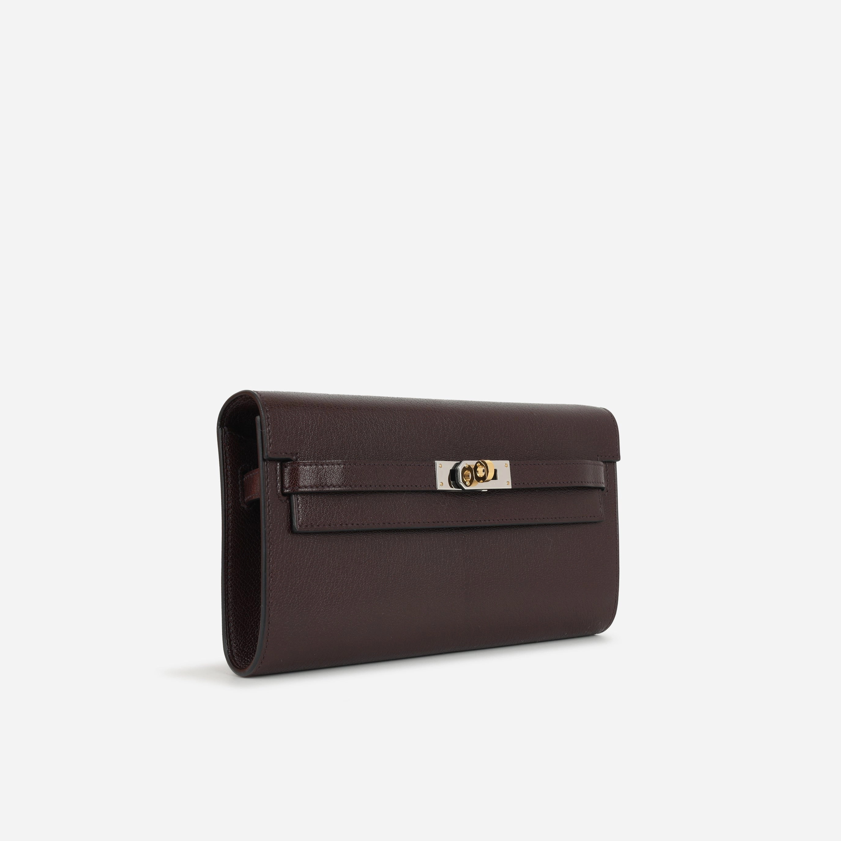 Herms Kelly To Go Wallet - Rouge Sellier