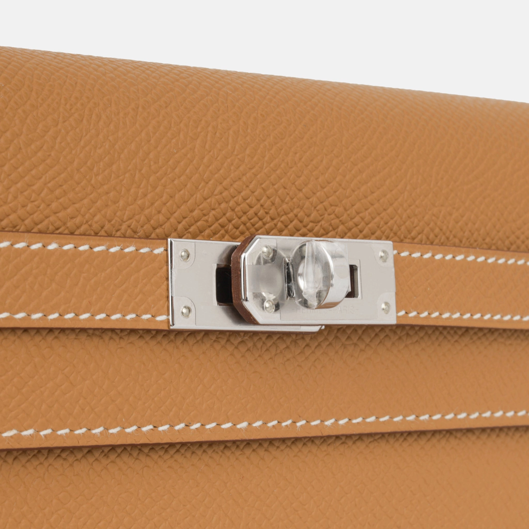 Herms Kelly Wallet - Gold (NWT)