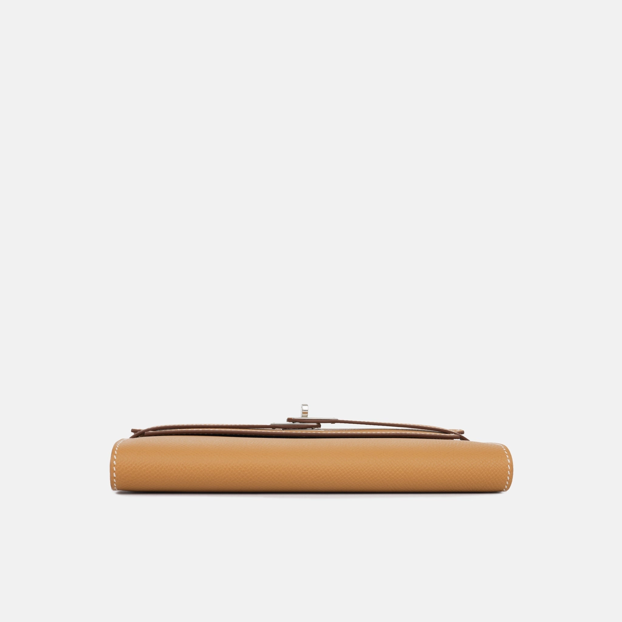 Herms Kelly Wallet - Gold (NWT)