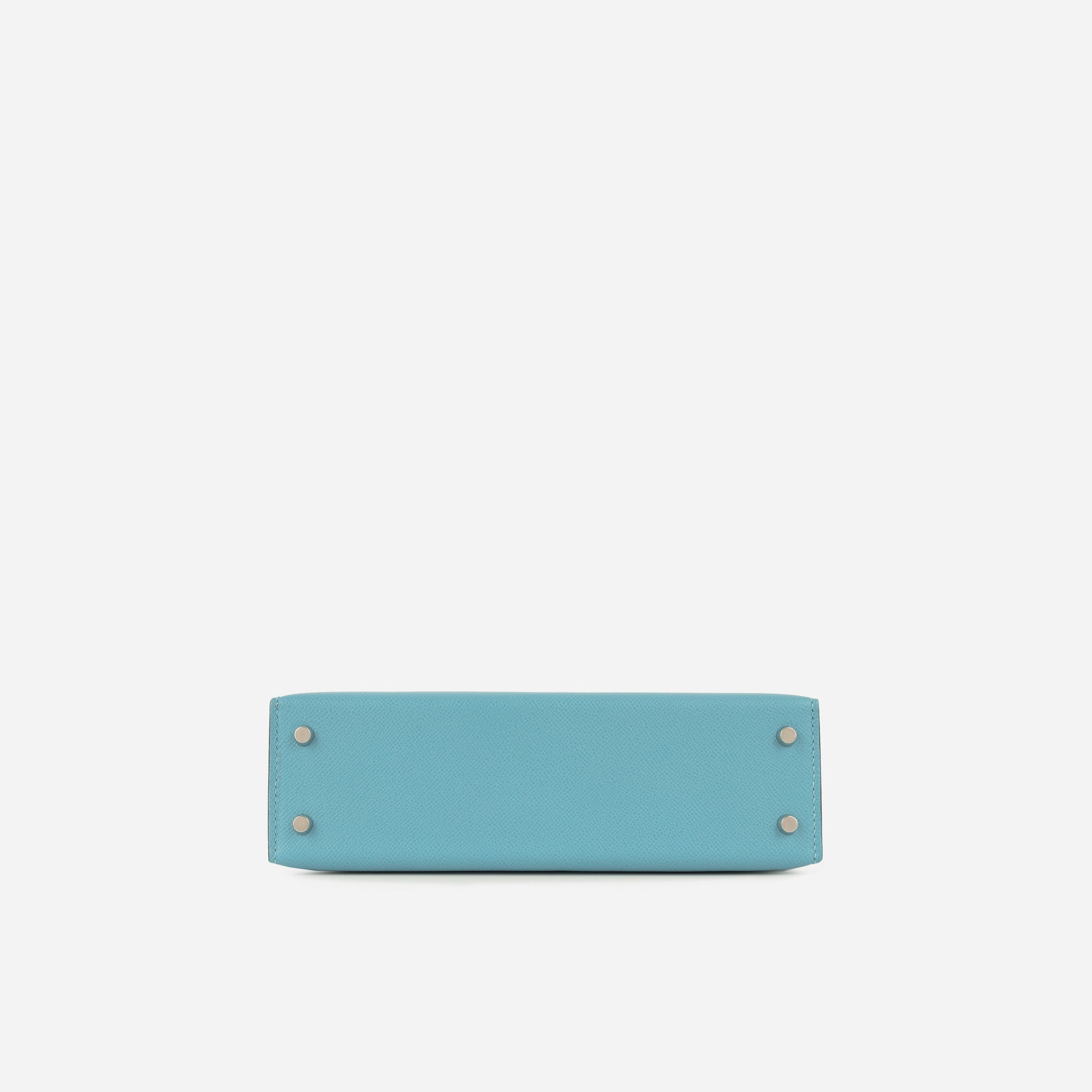 Herms Mini Kelly - Bleu Du Nord