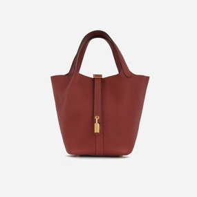 Herms Picotin 18 - Rouge H Clemence