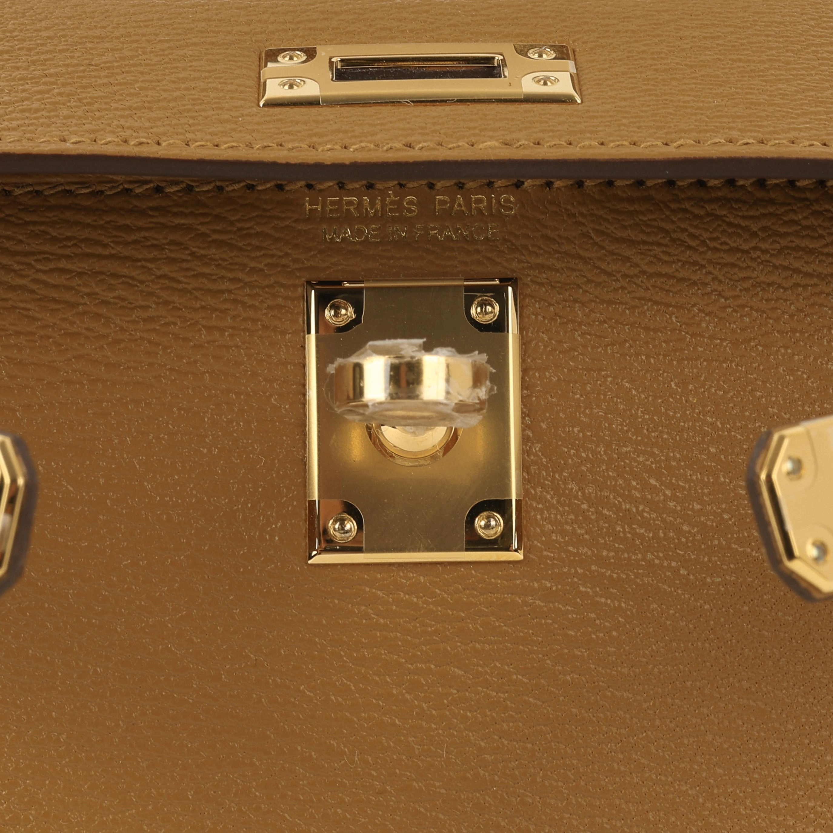 Herms Verso Mini Kelly - Caramel / Cacao