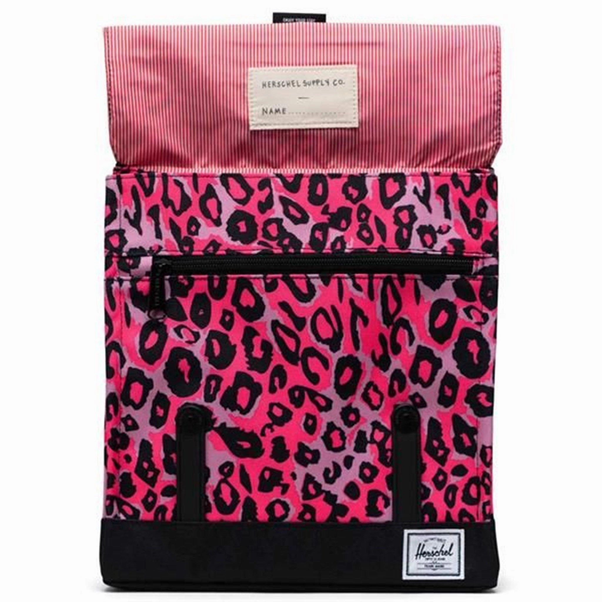 Herschel Survey Kids Backpack Cheetah Camo Neon Pink/Black