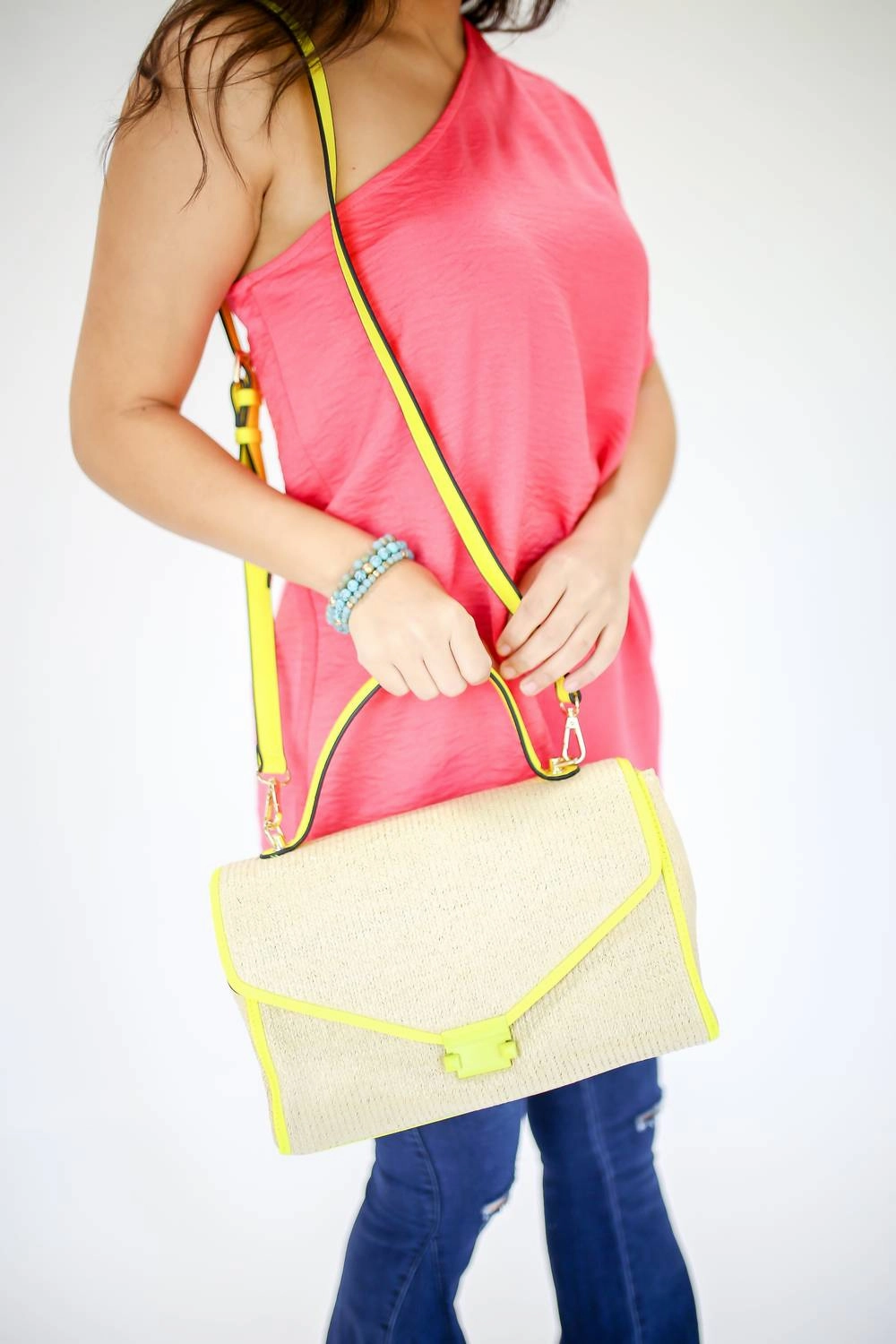 In The Moment Tote In Yellow