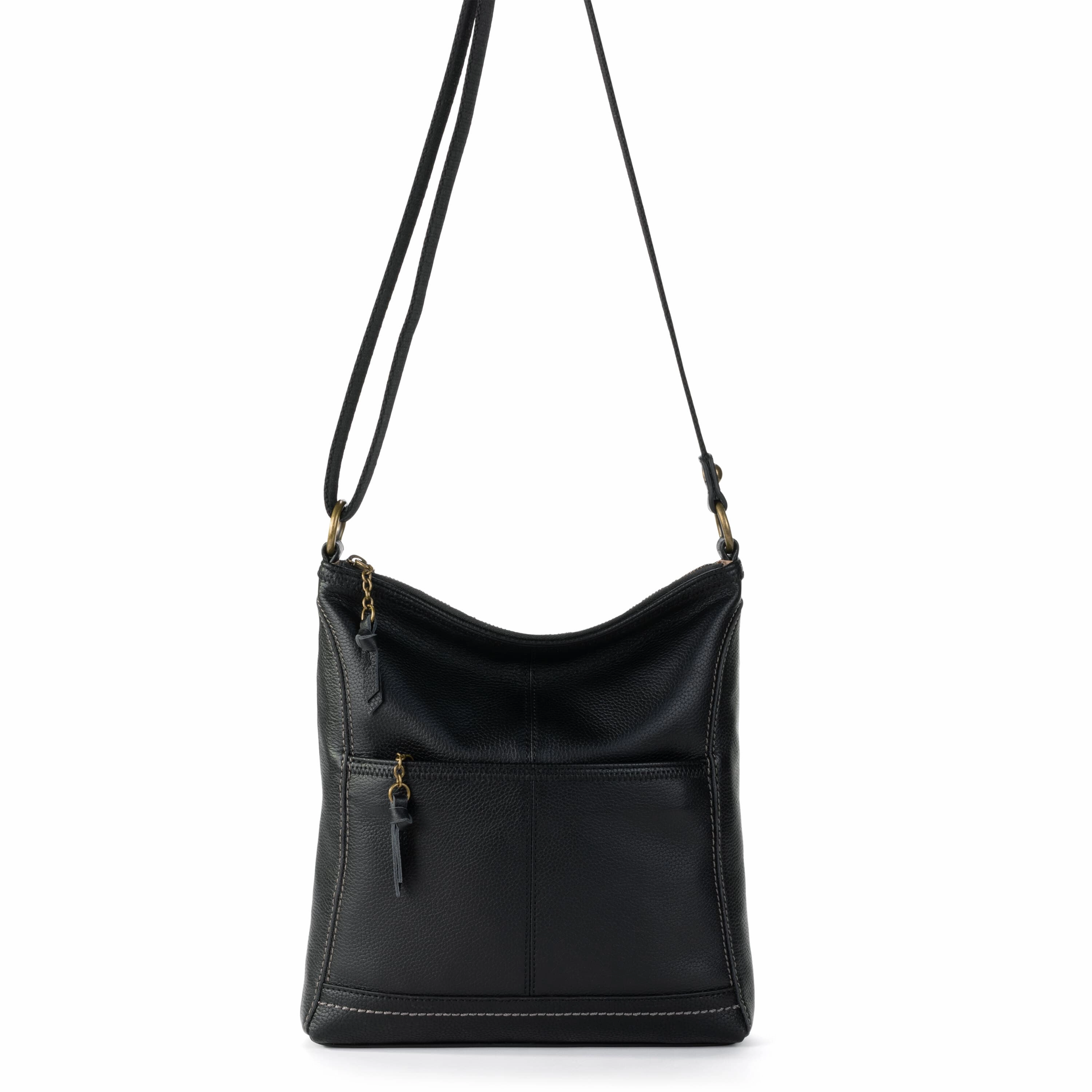 Iris Crossbody - Leather - Black