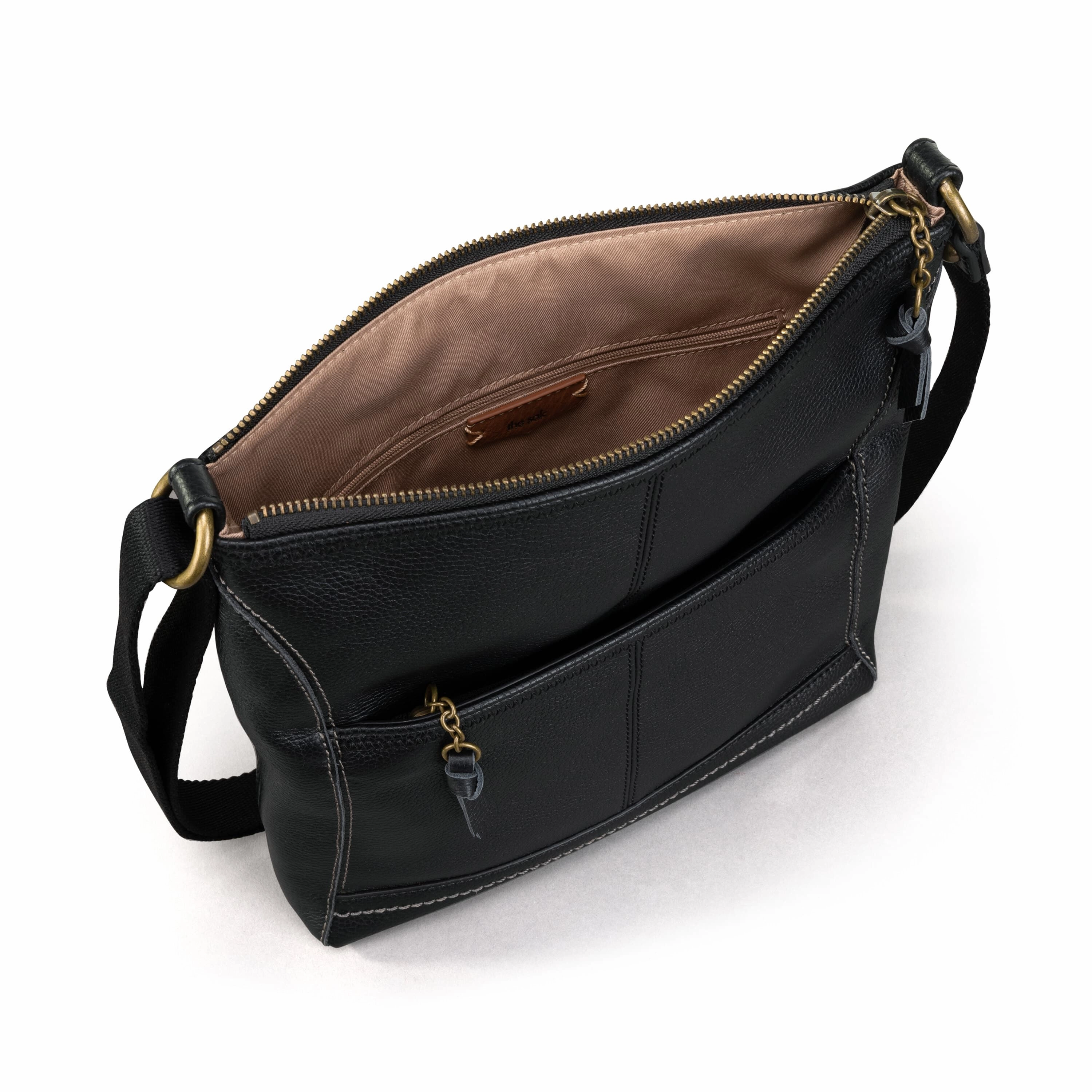 Iris Crossbody - Leather - Black