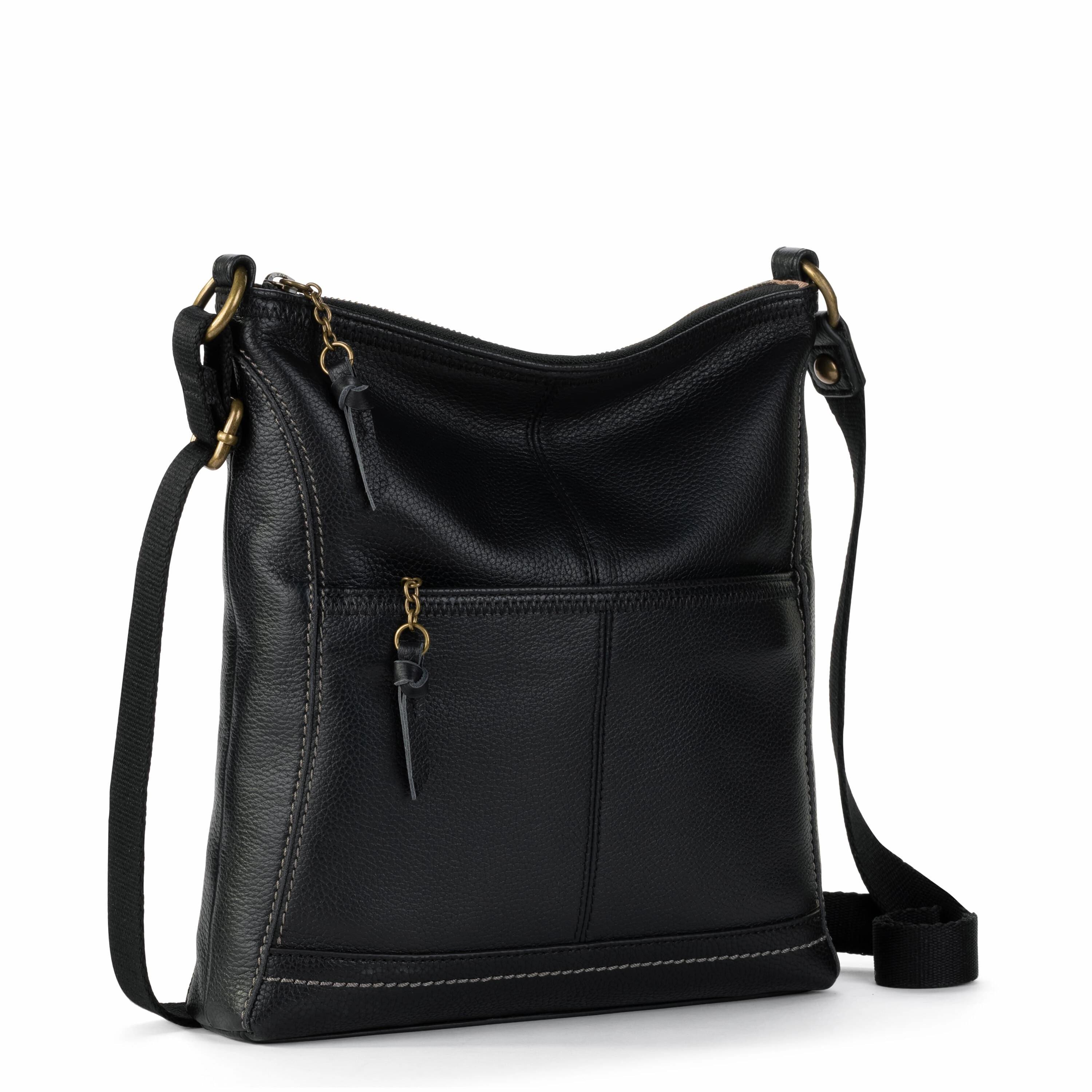 Iris Crossbody - Leather - Black