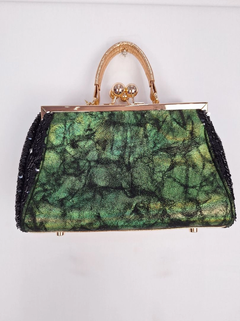 Irregular Choice Embellished Double Compartment Turtle Bag