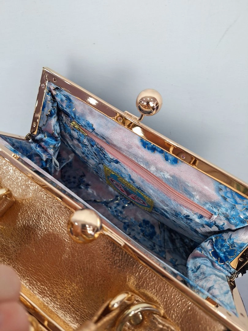 Irregular Choice Embellished Double Compartment Turtle Bag