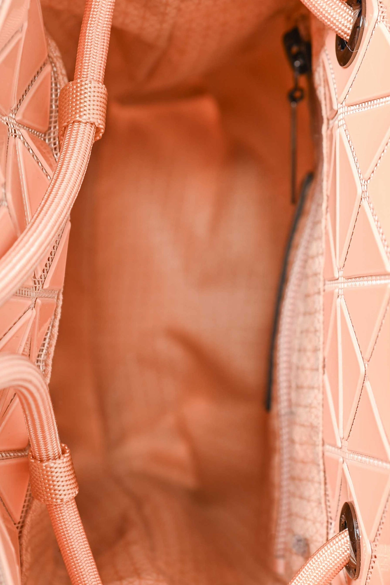 Issey Miyake Bao Bao Orange 'Wring' Bucket Bag