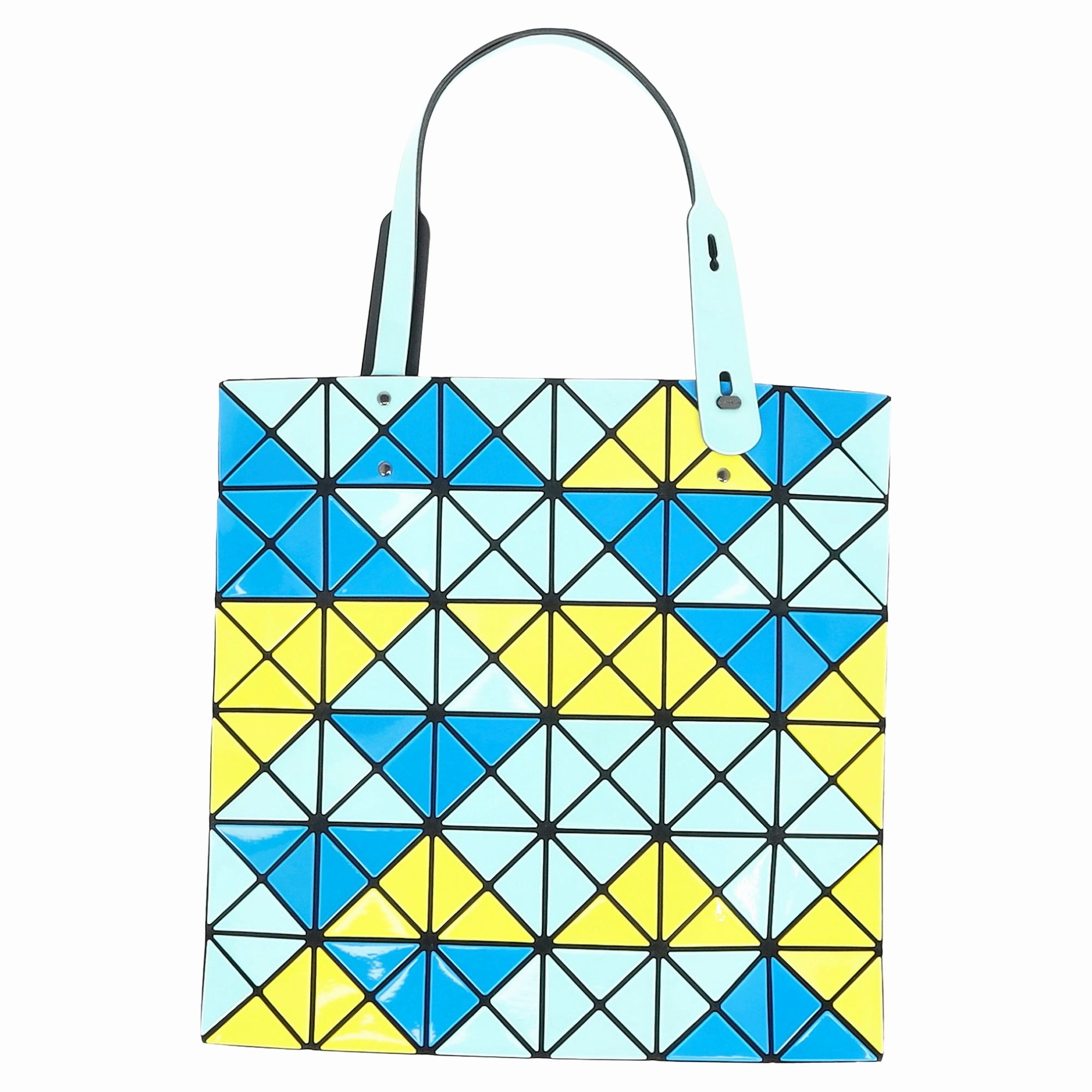 Issey Miyake Medium Bao Bao Tote Bag in Multicolor PVC