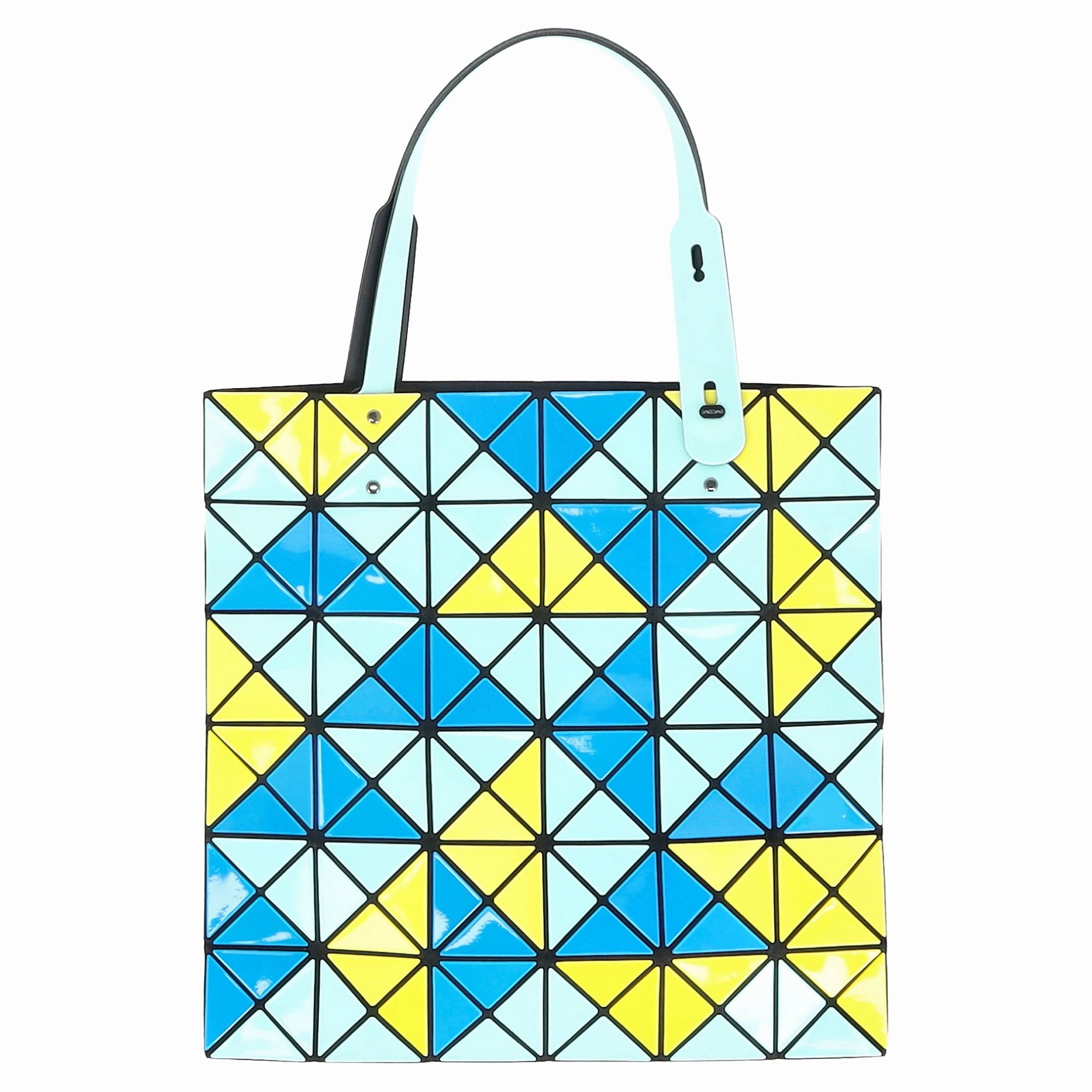 Issey Miyake Medium Bao Bao Tote Bag in Multicolor PVC