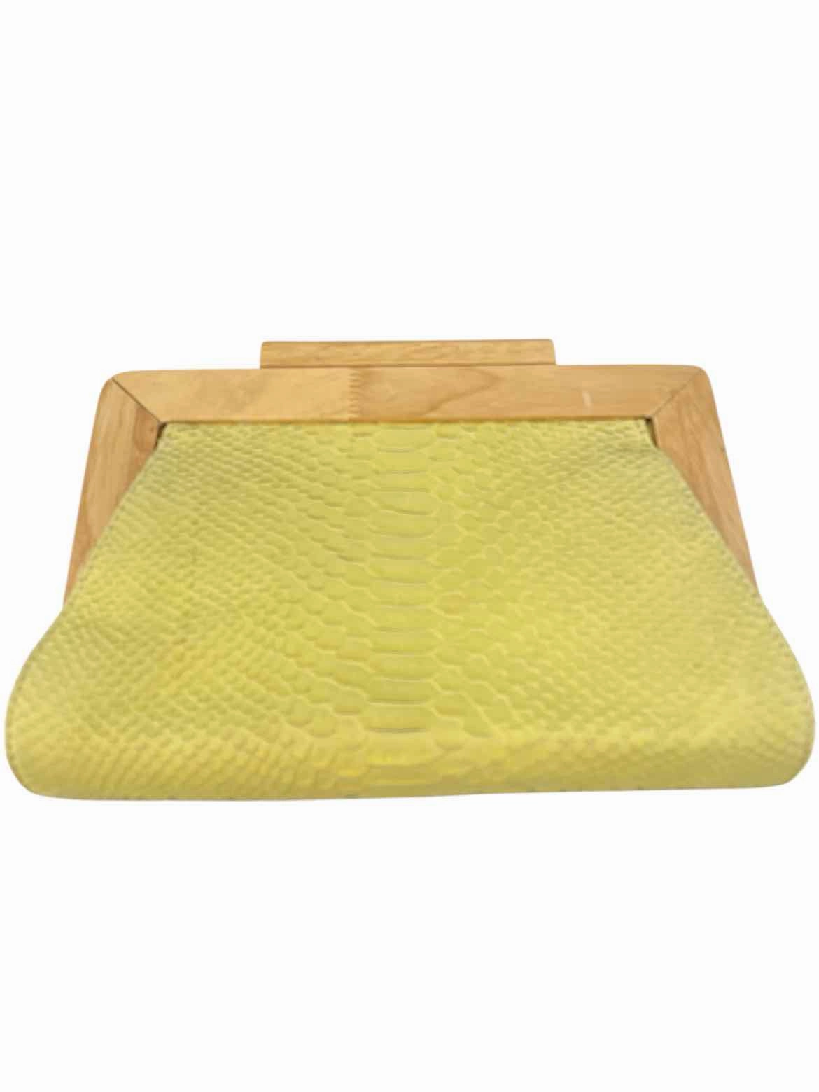J McLaughlin Yellow Handbag