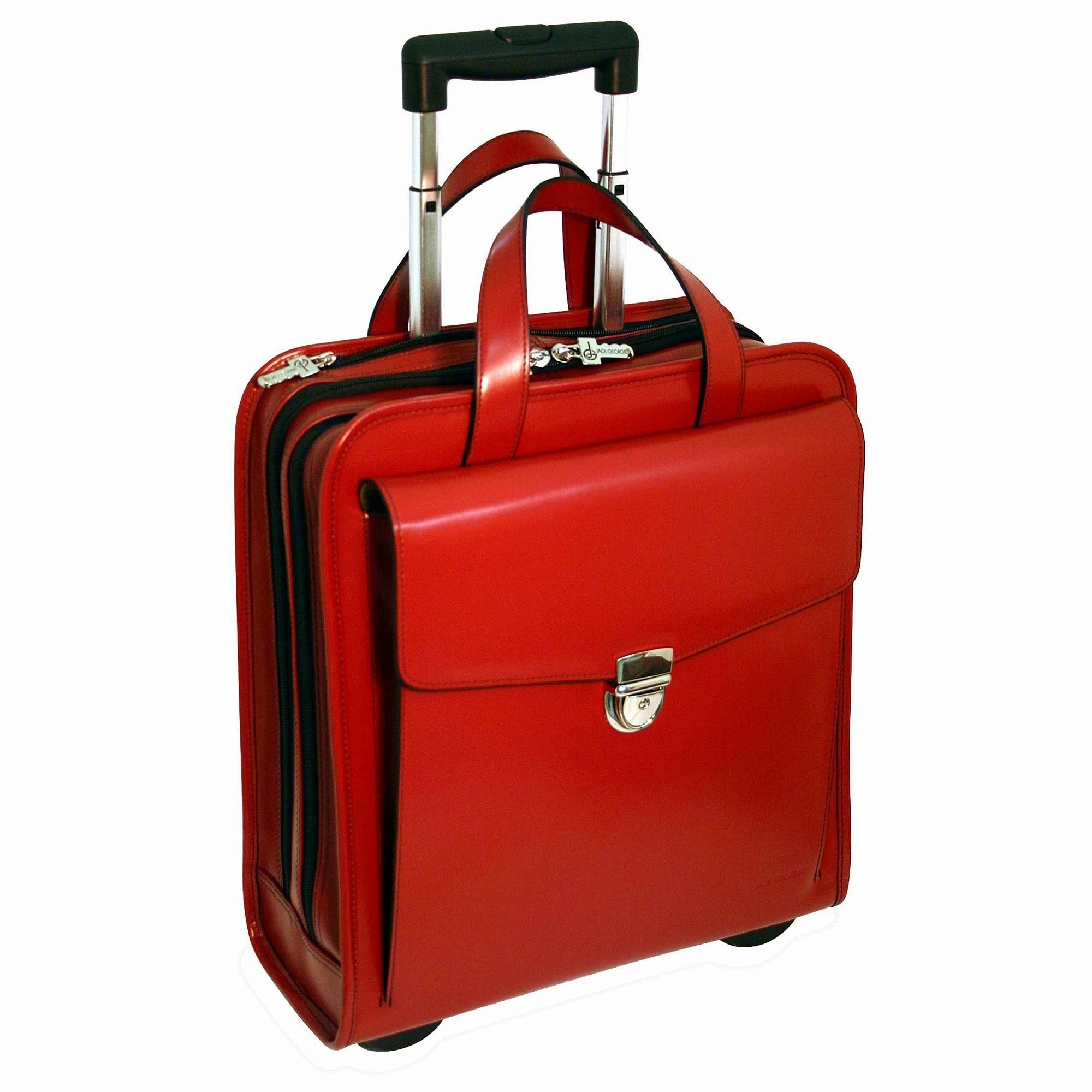 Jack Georges Milano 15.5" Vertical Laptop Case with Wheels