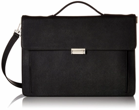 Jack Spade Barrow Leather Top Handle Brief