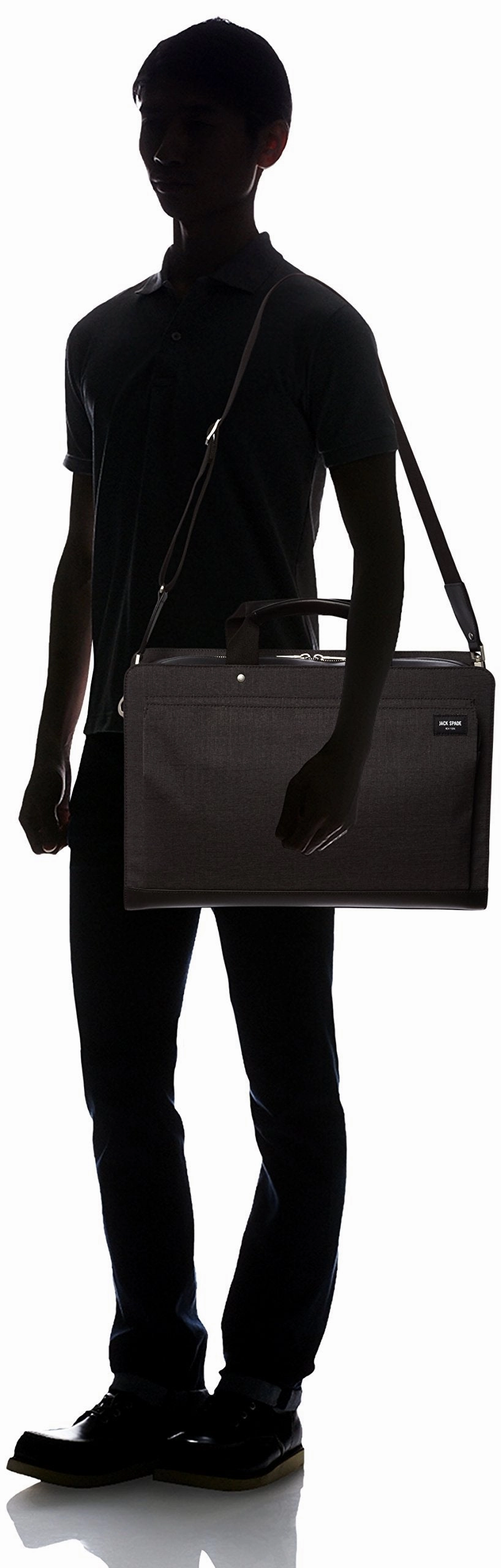 Jack Spade Men's Bond Brief Charcoal