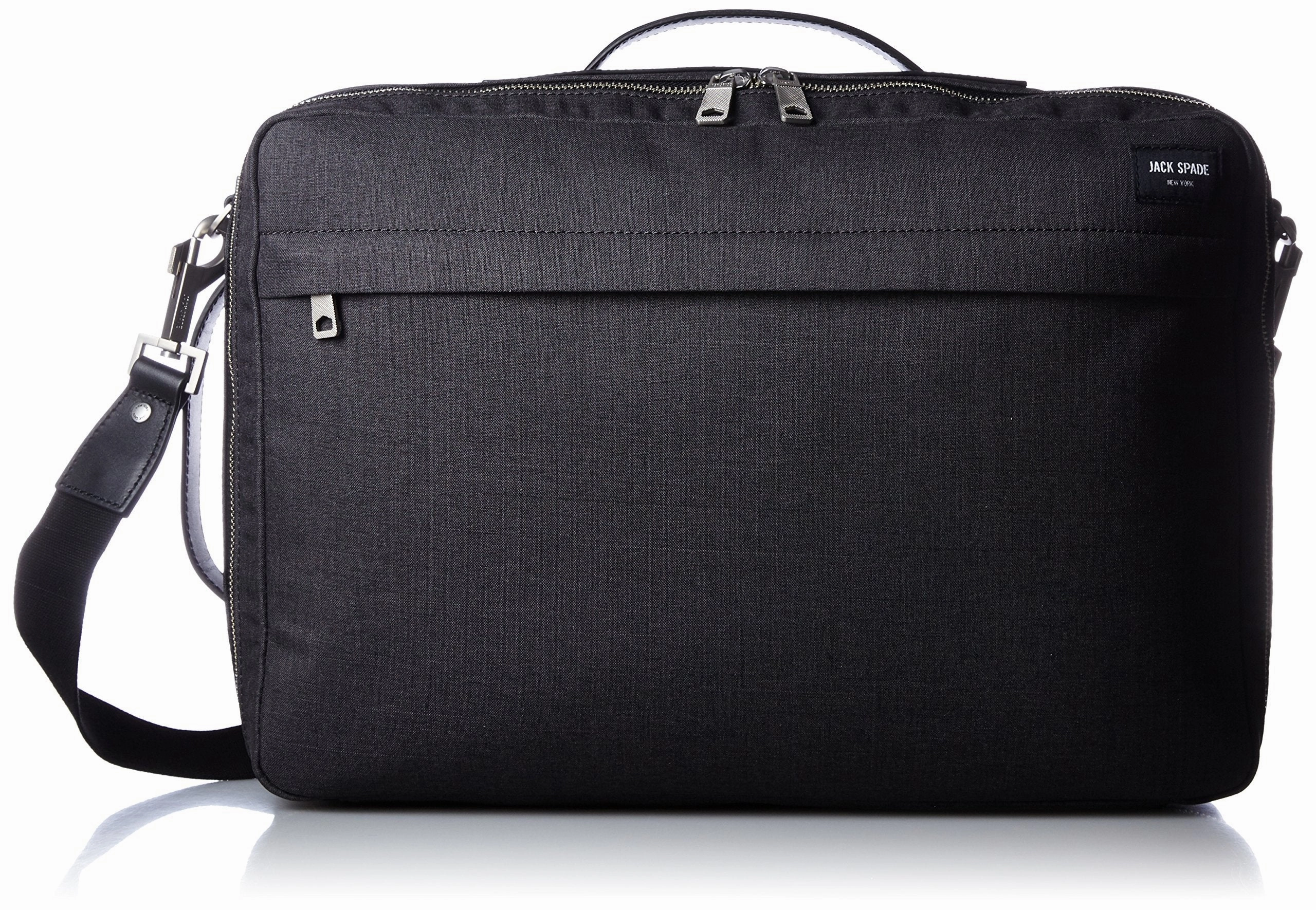Jack Spade Men's Tech Oxford Convertible Briefpack Charcoal
