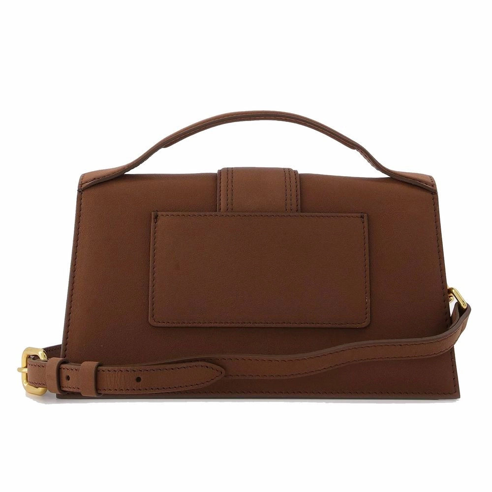 Jacquemus Brown Leather Crossbody Bag