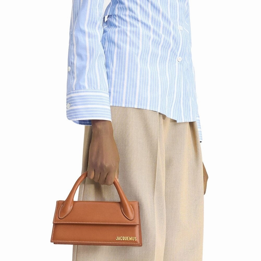 Jacquemus Brown Leather Women's Handbag
