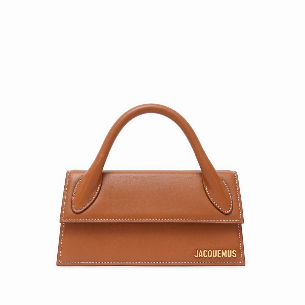 Jacquemus Brown Leather Women's Handbag