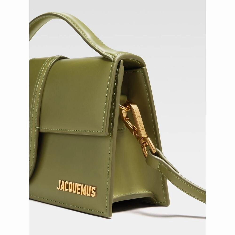 Jacquemus Green Leather Crossbody Women's Bag