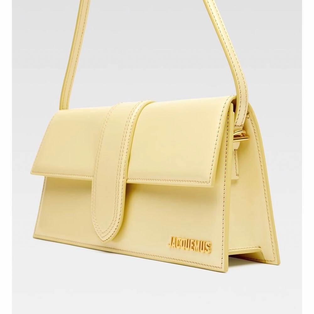 Jacquemus Yellow Leather Women's Handbag