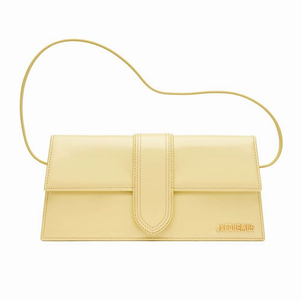 Jacquemus Yellow Leather Women's Handbag