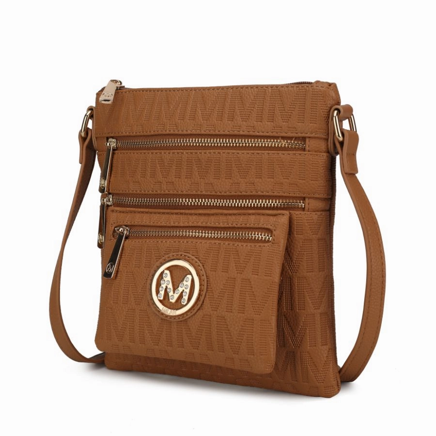 Jessy M Signature Crossbody Bag