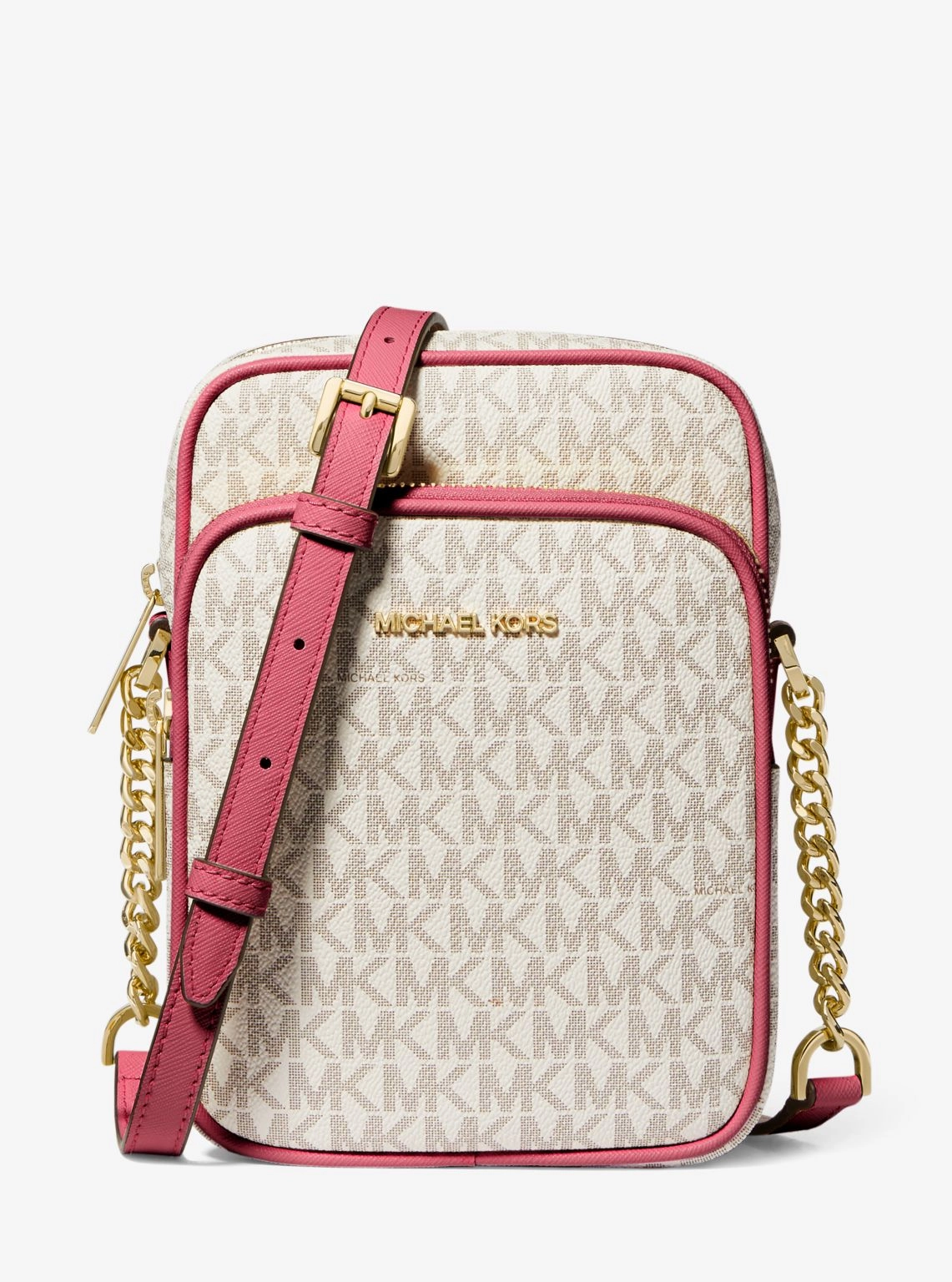 Jet Set Travel Medium Logo Crossbody Bag