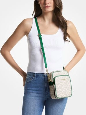 Jet Set Travel Medium Logo Crossbody Bag