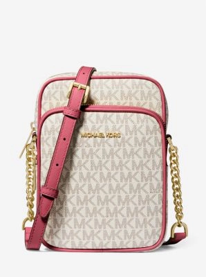 Jet Set Travel Medium Logo Crossbody Bag