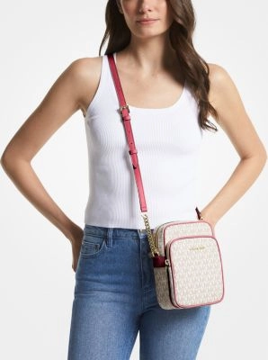 Jet Set Travel Medium Logo Crossbody Bag
