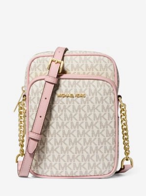 Jet Set Travel Medium Logo Crossbody Bag