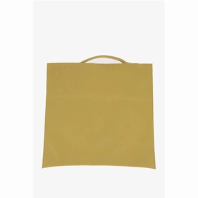 Jil Sander Leather Shopping Bag with Inner Women's Pocket