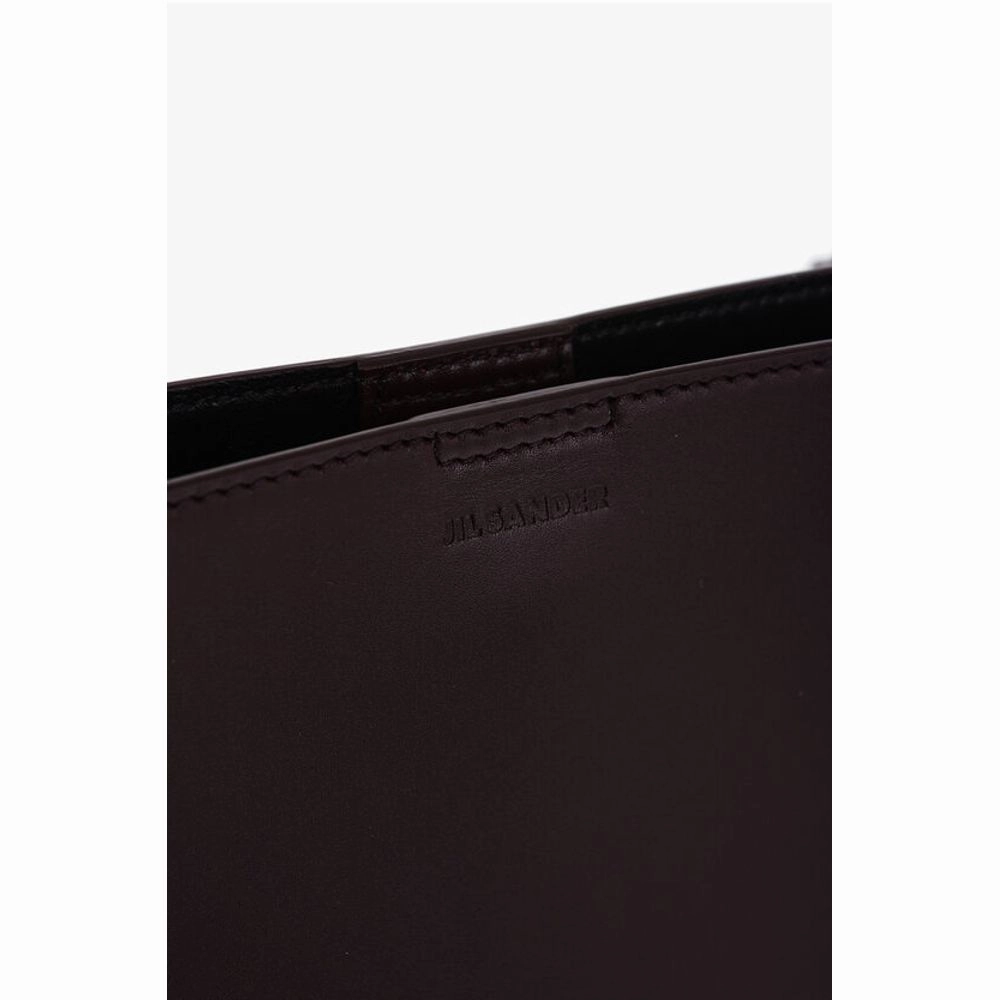 Jil Sander Leather Slim TANGLE Shoulder Bag with Knoted Strap