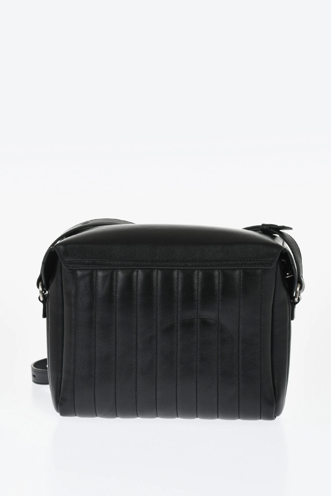 Jil Sander Quilted Leather Lid Crossbody Bag
