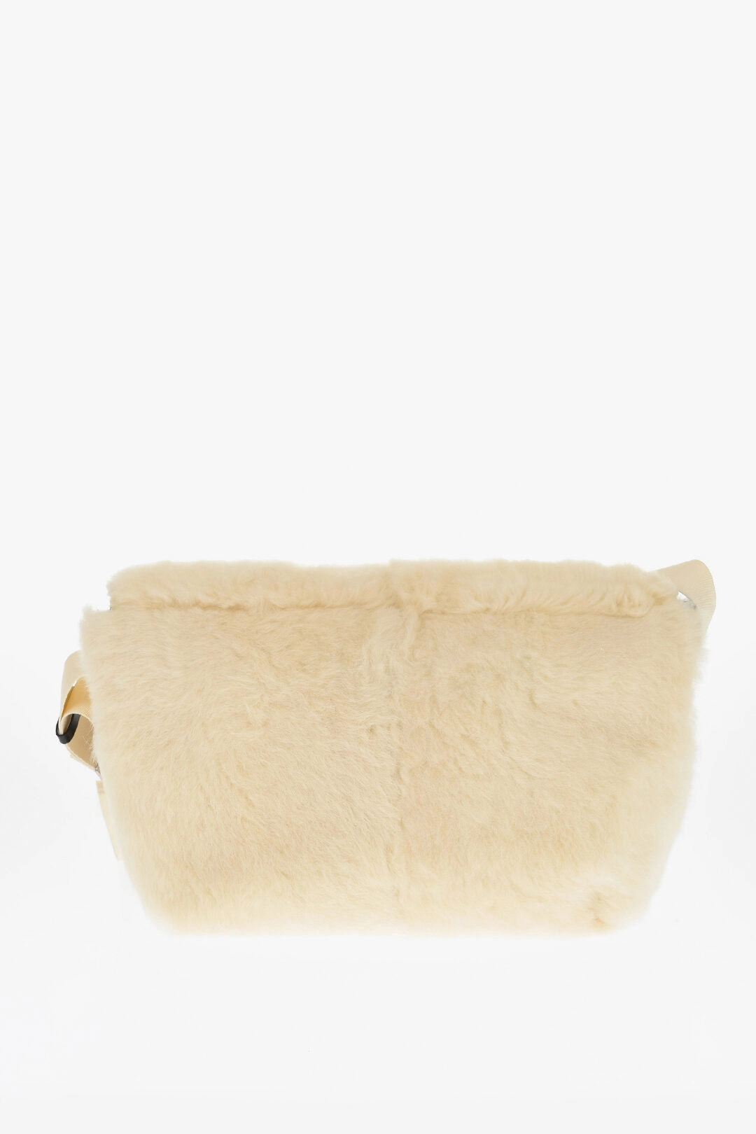 Jil Sander Shearling Utility Crossbody Bag