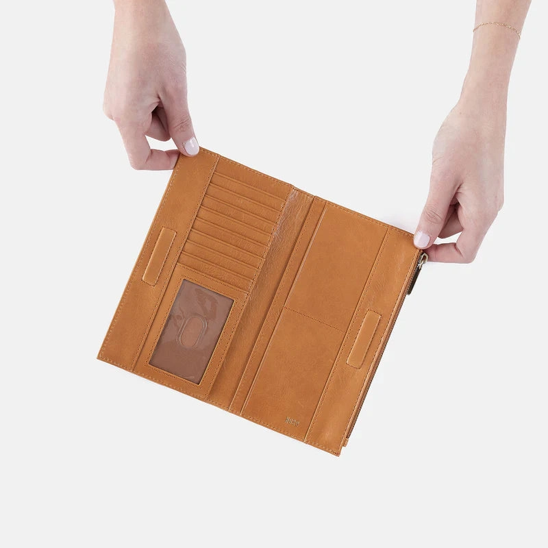 Jill Large Bifold Wallet Natural