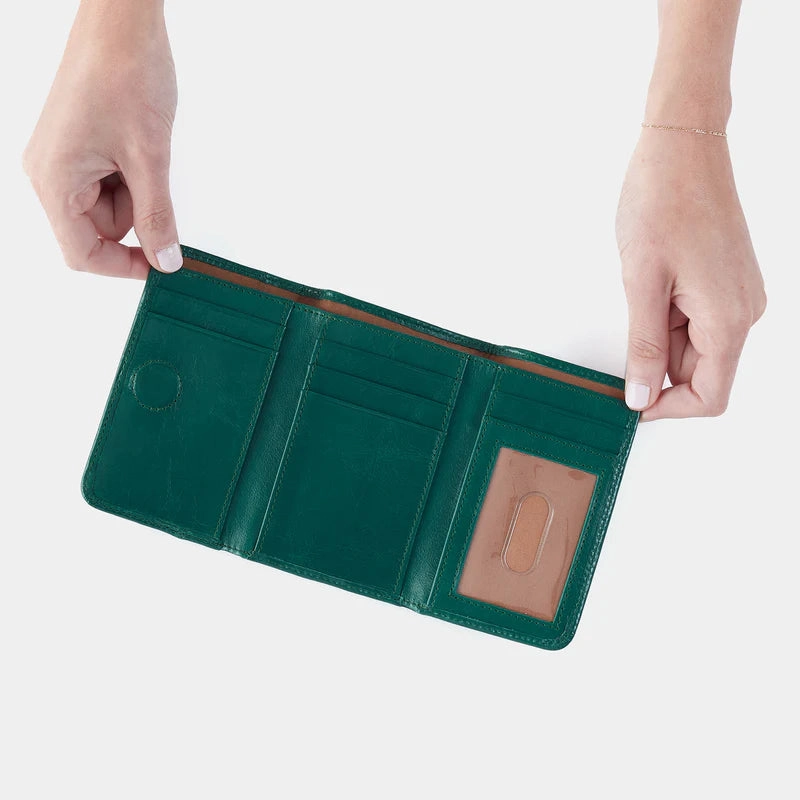 Jill Trifold Wallet Alpine Green