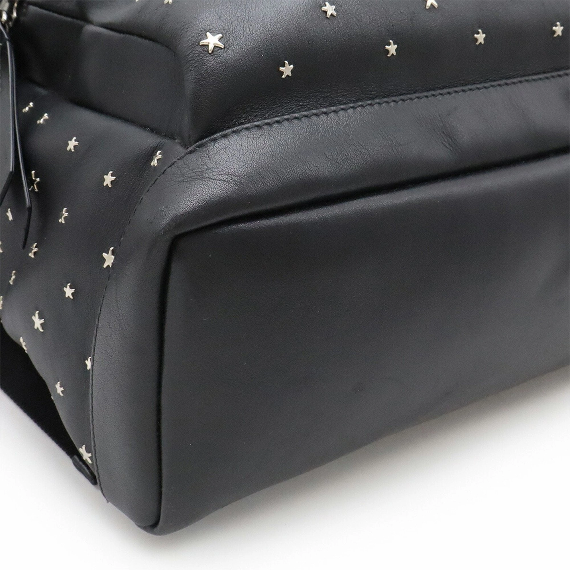 Jimmy Choo Leather Backpack (Pre-Owned)