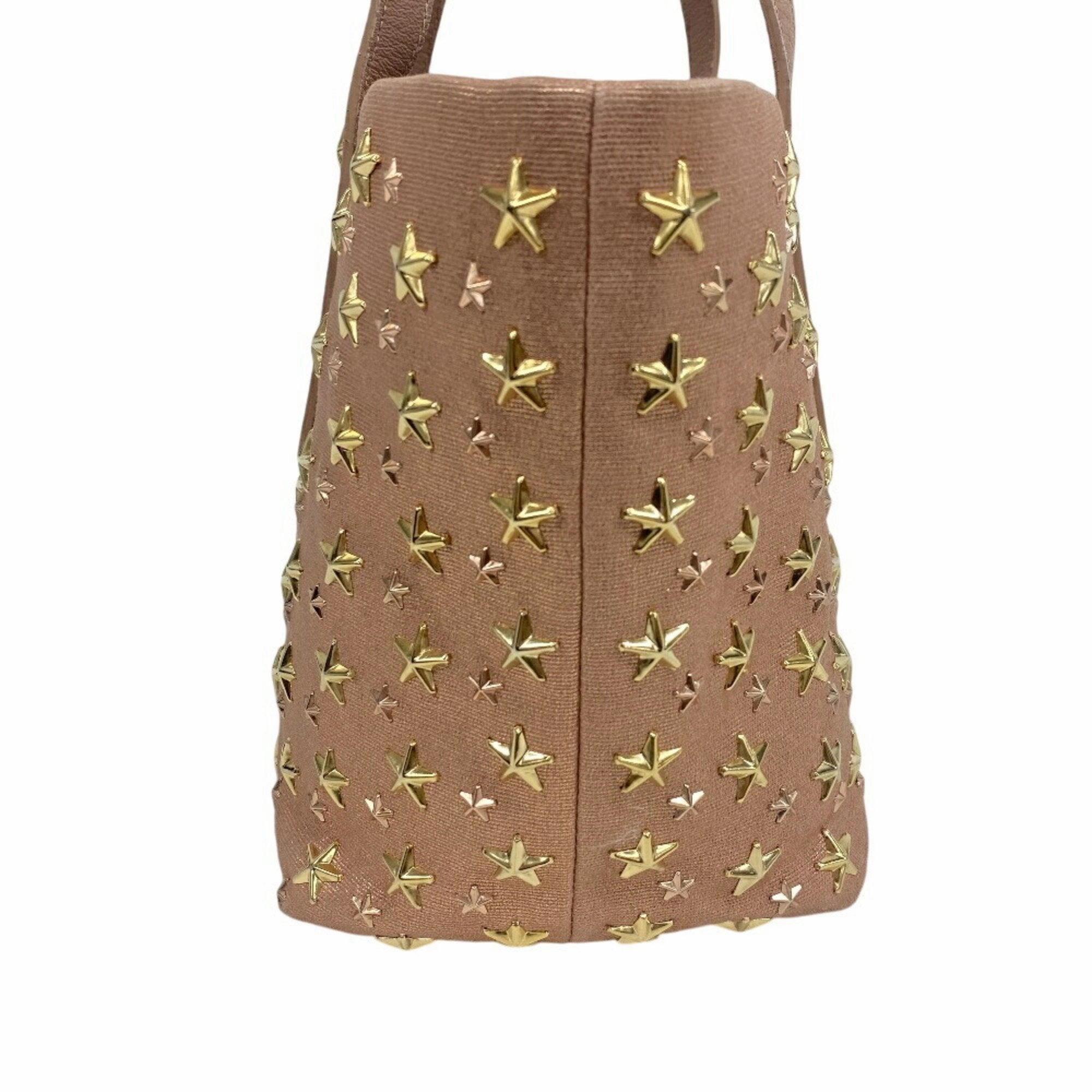 Jimmy Choo Leather Handbag Tote Bag (Pre-Owned)