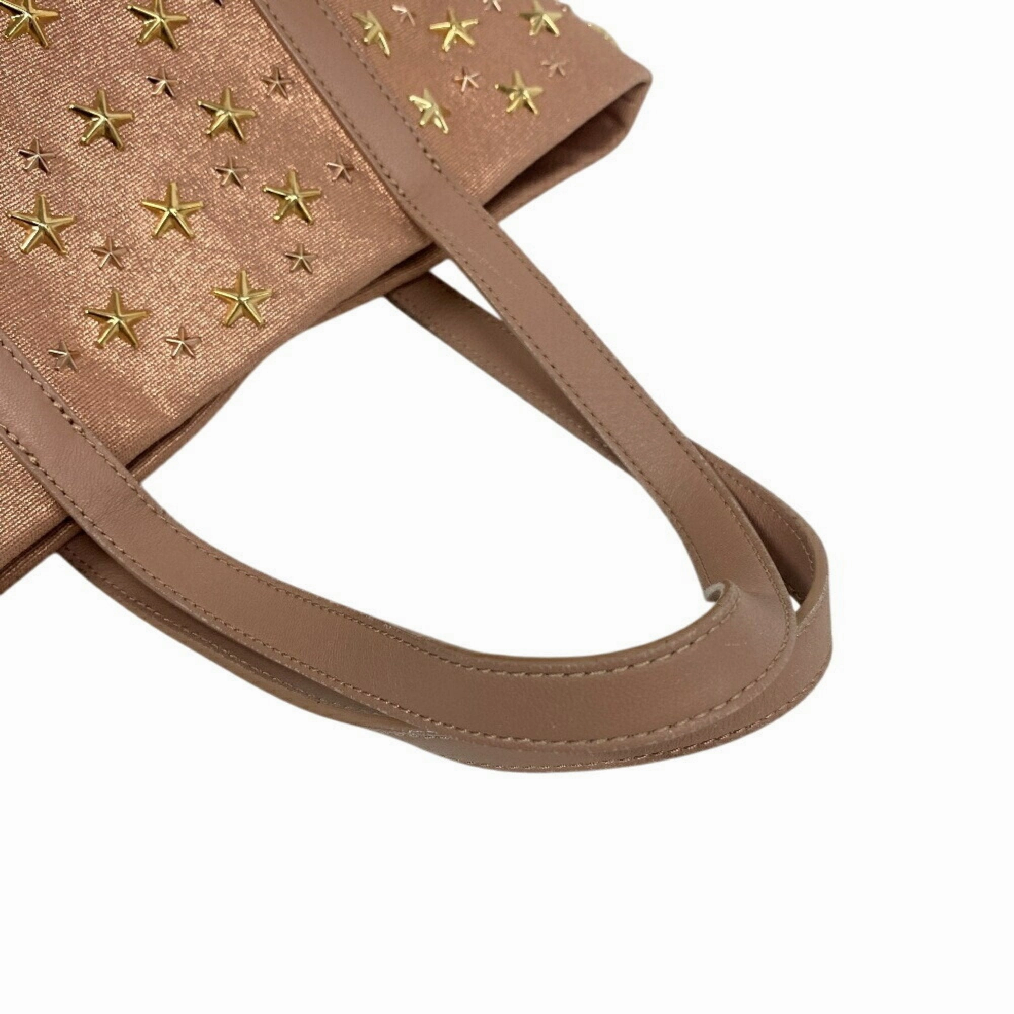 Jimmy Choo Leather Handbag Tote Bag (Pre-Owned)