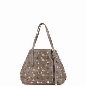 Jimmy Choo Leather Handbag Tote Bag (Pre-Owned)