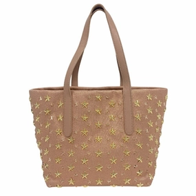 Jimmy Choo Leather Handbag Tote Bag (Pre-Owned)