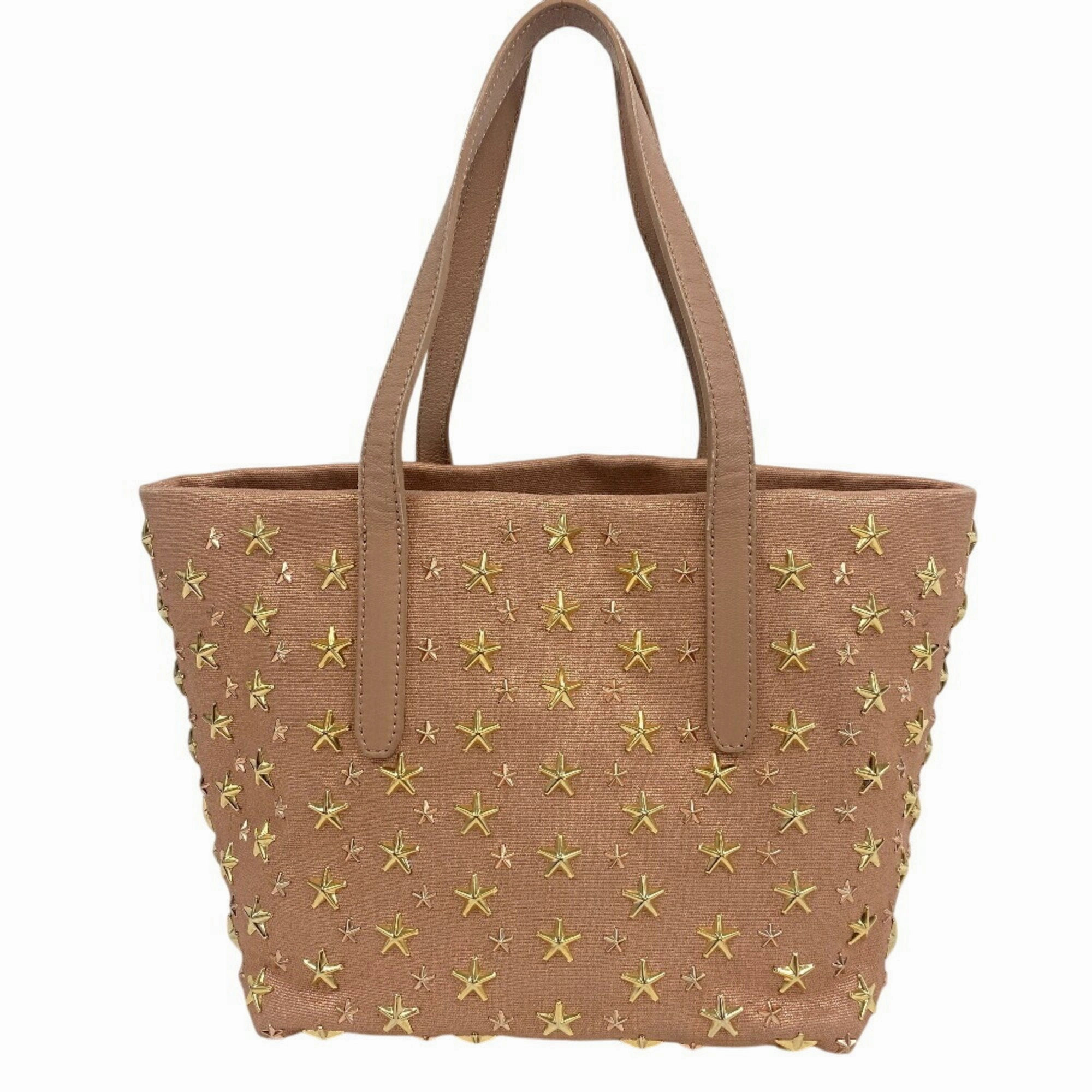 Jimmy Choo Leather Handbag Tote Bag (Pre-Owned)