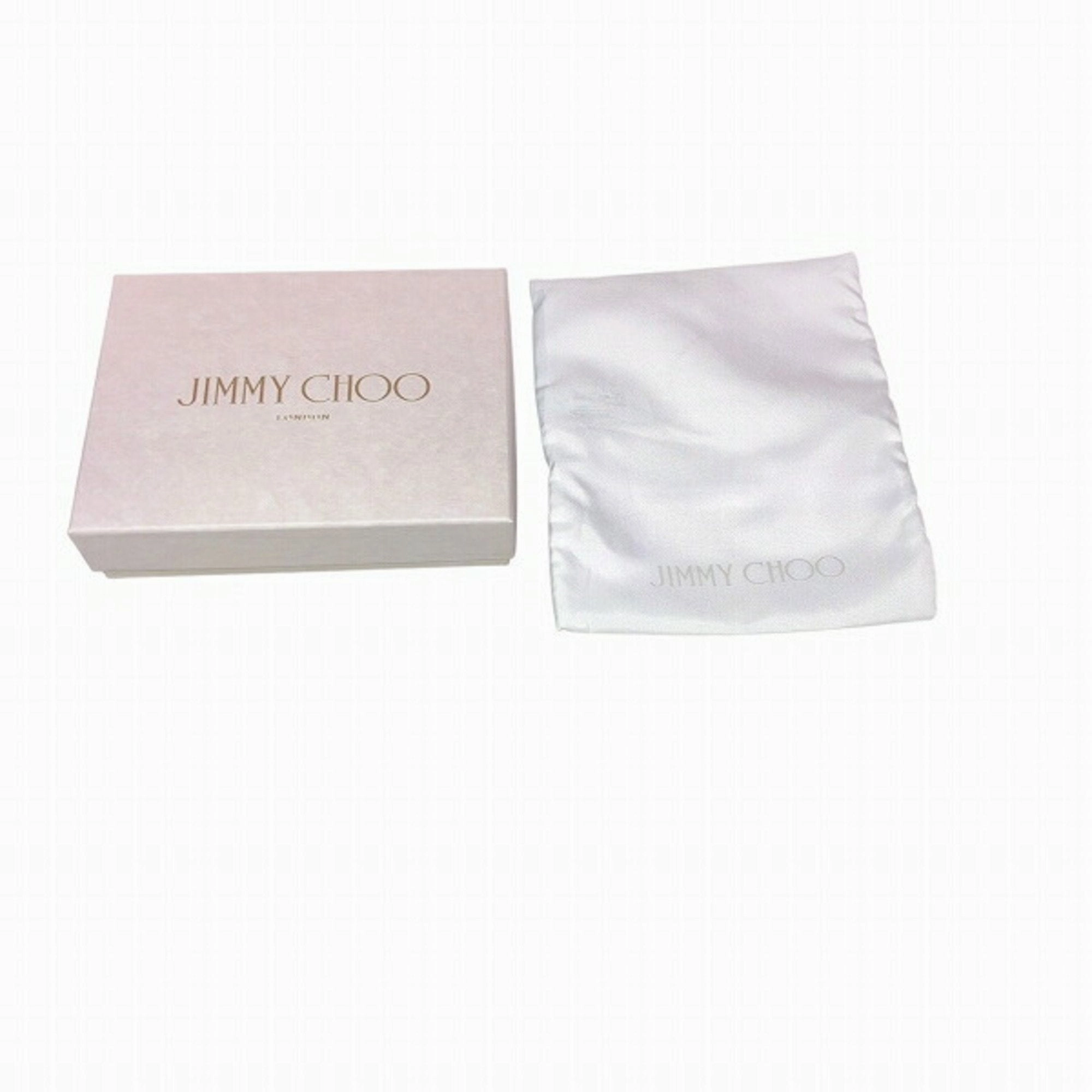 Jimmy Choo Leather Wallet (Tri-Fold) (Pre-Owned)