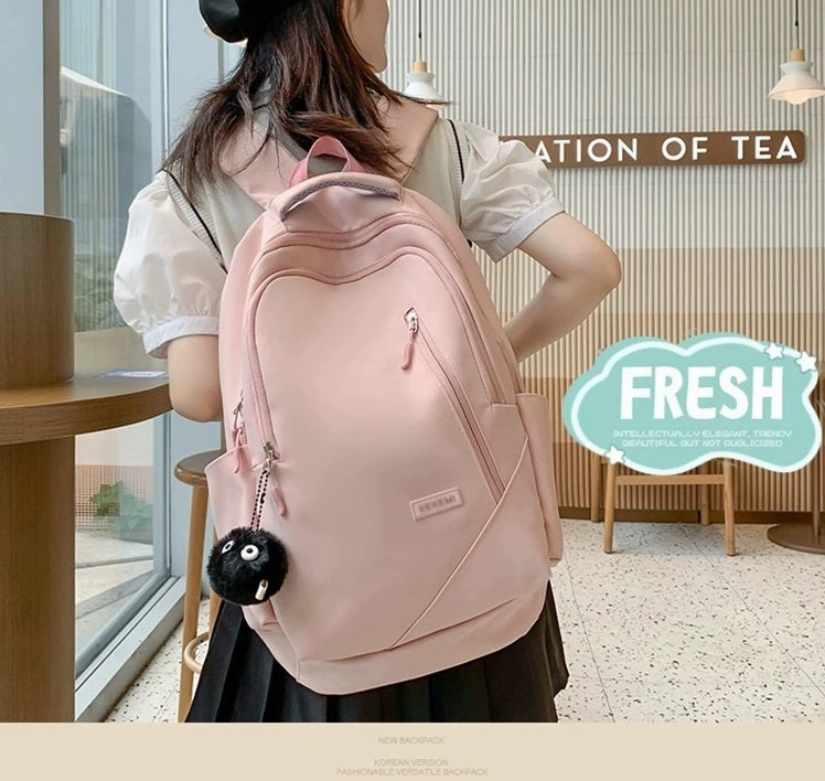 Junior High School Student Backpack Casual Travel Backpack 4237