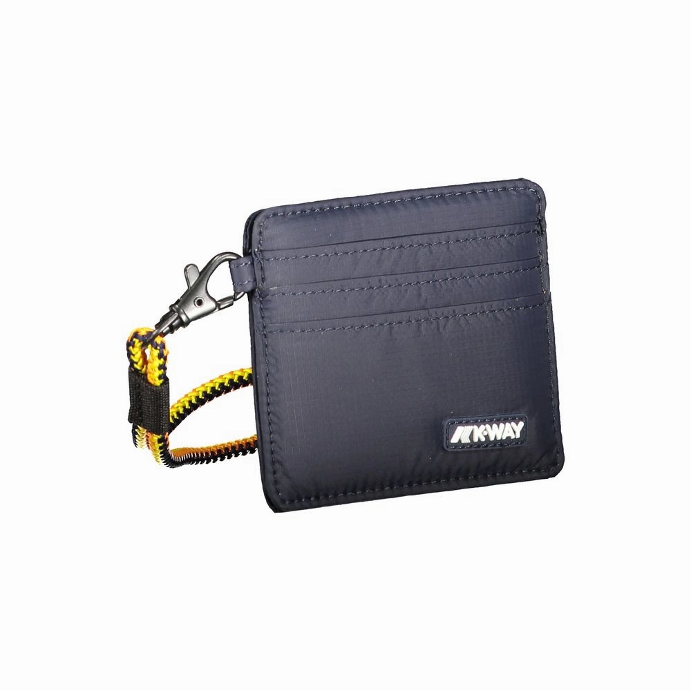 K-WAY Blue Polyamide Wallet