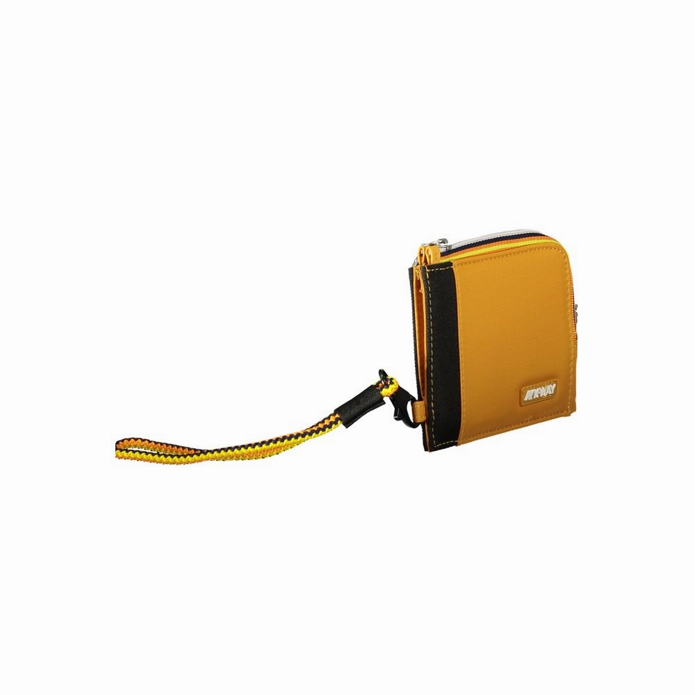 K-WAY Yellow Polyamide Men Wallet